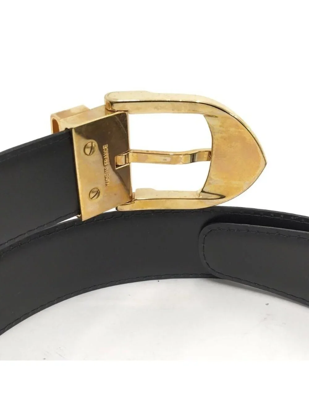 Louis Vuitton Ceinture Classic Belt Epi Leather Black